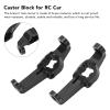 2Pcs Brass Caster Blocks Protal Drive C Hub Carrier Blackening for Fcx24 124 Rc Car Upgrades Parts Accessories Car Model Accessory view 4