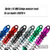 Rcarmumb Front Rear RC Shock Upgrades Part for 1/8 Sledge 4WD #95076-4, 4PCS Full Aluminum Big Bore RC Shocks Hops Up for Sledge Monster Truck,Black view 2