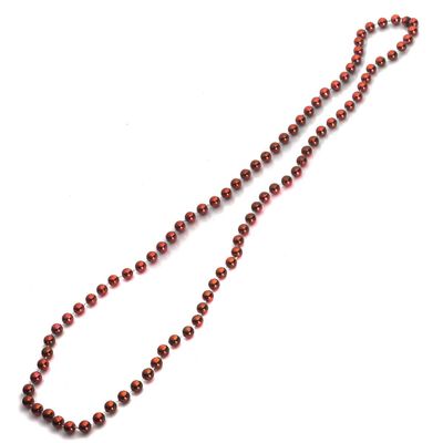 Anderson's Red Beads, 33 Inches, Set of 24, Fan Gear, Birthdays, Homecoming, Game Days, Holidays, Sports Fan Gear,School Spirit, Football Cheerleader Accessories