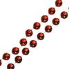 Anderson's Red Beads, 33 Inches, Set of 24, Fan Gear, Birthdays, Homecoming, Game Days, Holidays, Sports Fan Gear,School Spirit, Football Cheerleader Accessories view 2