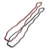 Anderson's Black and Red Beads, 33 Inches, Set of 24, Fan Gear, Birthdays, Homecoming, Game Days, Holidays, Sports Fan Gear,School Spirit, Football Cheerleader Accessories view 1
