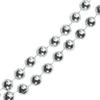 Anderson's Silver Beads, 33 Inches, Set of 24, Fan Gear, Birthdays, Homecoming, Game Days, Holidays, Sports Fan Gear,School Spirit, Football Cheerleader Accessories view 2
