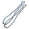Anderson's Black and Royal Blue Beads, 33 Inches, Set of 24, Fan Gear, Birthdays, Homecoming, Game Days, Holidays, Sports Fan Gear,School Spirit, Football Cheerleader Accessories view 1