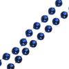 Anderson's Black and Royal Blue Beads, 33 Inches, Set of 24, Fan Gear, Birthdays, Homecoming, Game Days, Holidays, Sports Fan Gear,School Spirit, Football Cheerleader Accessories view 2