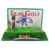 Charmgle Retro Wind-up Tin Toy Funny Playing Golf Model Toy Golfer Collection Home Ornaments view 1