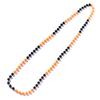 Anderson's Two-Tone Orange and Black Beads, 33 Inches, Set of 24, Fan Gear, Birthdays, Homecoming, Game Days, Sports Fan Gear,School Spirit, Football Cheerleader Accessories view 1