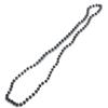 Anderson's Round Black Beads, 33 Inches, Set of 24, Fan Gear, Birthdays, Homecoming, Game Days, Holidays, Sports Fan Gear,School Spirit, Football Cheerleader Accessories view 1