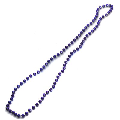 Anderson's Purple Beads, 33 Inches, Set of 24, Fan Gear, Birthdays, Homecoming, Game Days, Holidays, Sports Fan Gear,School Spirit, Football Cheerleader Accessories