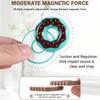 3pcs Haptic Coin Magnetic Fidget Slider, Magnetic Push Slider ADHD Sensory Toys Desk Office Fidget Toy Gifts for Adult Teens Kids view 2
