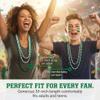 Anderson's Green and White Beads, 33 Inches, Set of 24, Fan Gear, Birthdays, Homecoming, Game Days, Holidays, Sports Fan Gear,School Spirit, Football Cheerleader Accessories view 4