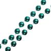Anderson's Round Green Beads, 33 Inches, Set of 24, Fan Gear, Birthdays, Homecoming, Game Days, Holidays, Sports Fan Gear,School Spirit, Football Cheerleader Accessories view 2