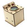 harayaa Wooden Science Experiment Kid Toy Washing Machine for Homeschool view 1