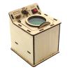 harayaa Wooden Science Experiment Kid Toy Washing Machine for Homeschool view 3