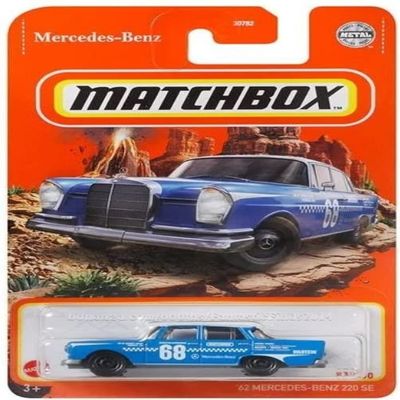 Matchbox '62 Mercedes-Ben 220 SE 43/100 [Blue]