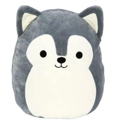 Squishmallow Official Collectible Kellytoy Pet Squad Dogs Cats Bunnies Frogs Squishy Soft Animals (Ryan Husky, 10 Inch)