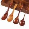 Bulk Spoons Set 5 PCS Of Children's Spoons, Small Wooden Spoons, Creative Cute Baby Eating Spoons, Adult Ice Cream Spoons, Spoons For Household Use Spoons for Eating (Color : A) view 3