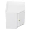 1:12Mini Dollhouse Corner Cabinet, Dollhouse Corner Cabinet Decorative Robust Exquisite Craftsmanship Simulated Mini Kitchen Cabinet view 1