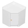 1:12Mini Dollhouse Corner Cabinet, Dollhouse Corner Cabinet Decorative Robust Exquisite Craftsmanship Simulated Mini Kitchen Cabinet view 4