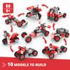 Engino- Creative Builder Building Toys, 10 Multimodel Set, STEM Engineering Kit, Construction Toys for Kids 6+, Gifts for Boys & Girls, Learning & Education Set, STEM Projects view 2
