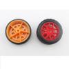 10pcs Toys Car Wheels 30mm Rubber Tire for DIY Model Toy Accessories (Red) view 4