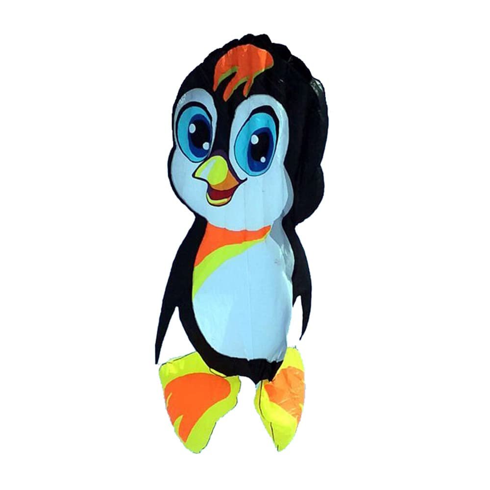 Giant Soft Inflatable Penguin Kite for Adults Easy to Fly Animal Show Kites