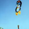 Giant Soft Inflatable Penguin Kite for Adults Easy to Fly Animal Show Kites view 4