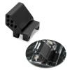 OGRC Adjustable Height Rear Axle Truss Upper Link Mount Aluminum Alloy Link Bracket for Axial SCX24 C10 JLU Gladiator Bronco Upgrade Part (Black) view 1