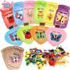 TOY Life Valentines Preschool, Love Bug Valentines for Kids, Bug Valentine Cards for Kid School, Butterfly Valentines Cards Preschool, Elementary School Valentines, Girls Valentine Cards for School view 1