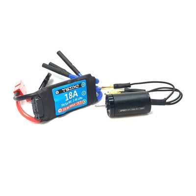 MOOKEENONE 12x22mm RC Car Brushless Motor + ESC RC Car Electronic Components Upgrade Model Car DIY Replacement