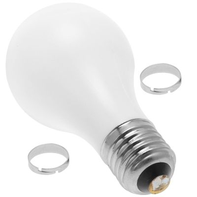 STOBOK Bulb Props, Bulb Close-Up LED Glow Tricks Bulb Toy Illusions Party Magical Props Magician's Comedy for Magic Trick, White