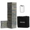 Gray Large Tower Game Outdoor Games 54 Blocks Stacking Game Includes Carry Bag view 1