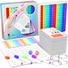 COOVA Multiplication Flash Cards + Multiplication Chart - Math Manipulatives Fact Cards - Mutiplication Game Flashcards - Times Table Multiplication Flash Cards 3rd Grade, 4th, 5th, 6th Grade view 1