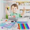 COOVA Multiplication Flash Cards + Multiplication Chart - Math Manipulatives Fact Cards - Mutiplication Game Flashcards - Times Table Multiplication Flash Cards 3rd Grade, 4th, 5th, 6th Grade view 3
