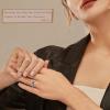 Spinner Ring for Women Men Anxiety Ring Fidget Band Ring for Anxiety for Men Fidget Rings Thumb Ring for Stress Relief Stress Relieving Spinner Rings Titanium Rings for Women Spinning Ring view 3