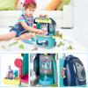 MAGIC4U Pet Cat Care Carrier Suitcase Toy, 29PCS Doctor Vet Kit for Kids, Pet Dog Grooming Feeding Toys, Veterinarian Pretend Play Set, Gifts for Boys and Girls Ages 3-12 view 3