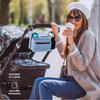 Swanoo Stroller Caddy Organizer With Cup Holder, Non-Slip Straps, Bag for Phone, Pet Accessories, Universal Fits Uppababby Vista v2 Wonderfold Wagon, Doona and More view 3