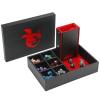 Grajar DND Dice Tray and Tower: Portable Dice Storage with Lid for Dungeons and Dragons, D&D, RPG, MTG & Table Games (Red) view 1