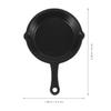 Sewroro 10pcs Miniature Pans Doll House Kitchen Small Frying Pan Miniature Skillet Simulation Cooking Pan Models Mini House Accessories Decoration view 3