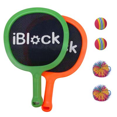 Smartwo Portable Paddles and Bouncy Balls Set for Kids or Adults Indoor Outdoor Activities, Sport Game for Beginner or Intermediate, Swing Racket in Beach Pool Backyard Playground Lawn Park or Court