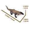 NAKIMO Komodo Dragon Animal Figurine Lizard Toy Realistic Reptile Figures for Decoration, Science Education, Prank Props view 2