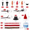 RINOLY Build a Snowman Kit,Christmas Crafts for Kids,Christmas Stocking Stuffers -3 Pack view 2