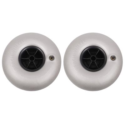 Beach Replacement Balloon Wheels Tires 2-Pack, Replacement Balloon Wheels Beach Sand Tires, Cart Tires for Kayak Dolly Canoe Boat Buggy