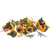 Aydinids 6 Pcs Mini Volcano Model with 12 Pcs Mini Dinosaur Figurines Plastic Dinosaurs Figurines Artificial Volcano Set for Dinosaur Cake Topper Birthday Gifts Party Supplies view 2