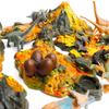 Aydinids 6 Pcs Mini Volcano Model with 12 Pcs Mini Dinosaur Figurines Plastic Dinosaurs Figurines Artificial Volcano Set for Dinosaur Cake Topper Birthday Gifts Party Supplies view 3