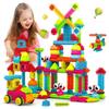 Contixo 144 pcs Bristle Shape 3D STEM Building Toys, Construction Learning Stacking Educational Block, Creativity Beyond Imagination, Inspirational, Safe & Durable, Recreational Toy for Kids Ages 3-8 view 1