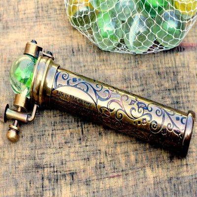 ANTIQLICIOUS Premium Handcrafted Kaleidoscope  Vintage Optical for Adults | Twist to Reveal Stunning Patterns | Ideal for Art, Science, and Creativity Enthusiasts