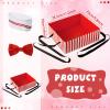 SATINIOR 4 Pcs Waiter Costume Hot Dog Soda Jerk Popcorn Ice Cream Cosplay Costume for Carnival 1950s Movie Night Circus Party(Stripe) view 3