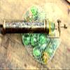 ANTIQLICIOUS Handcrafted Antique Brass Kaleidoscope with Marble Eyepiece  Vintage-Style Metal Kaleidoscope for Adults | Twist Marble Design Collectible Gift view 2