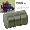 VGEBY RC Decorative Accessories, RC Car Fuel Simulated Mini Oil Drum Car Fuel for 118 124 Scale (Dark Green) Model Accessories Toy view 4