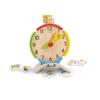 PlanToys Activity Clock Wooden Learning Toy for Kids Ages 3+ | Montessori Educational Tool for Time Recognition, Sequencing & Daily Routine Skills | Eco-Friendly Toy for Cognitive Development view 1